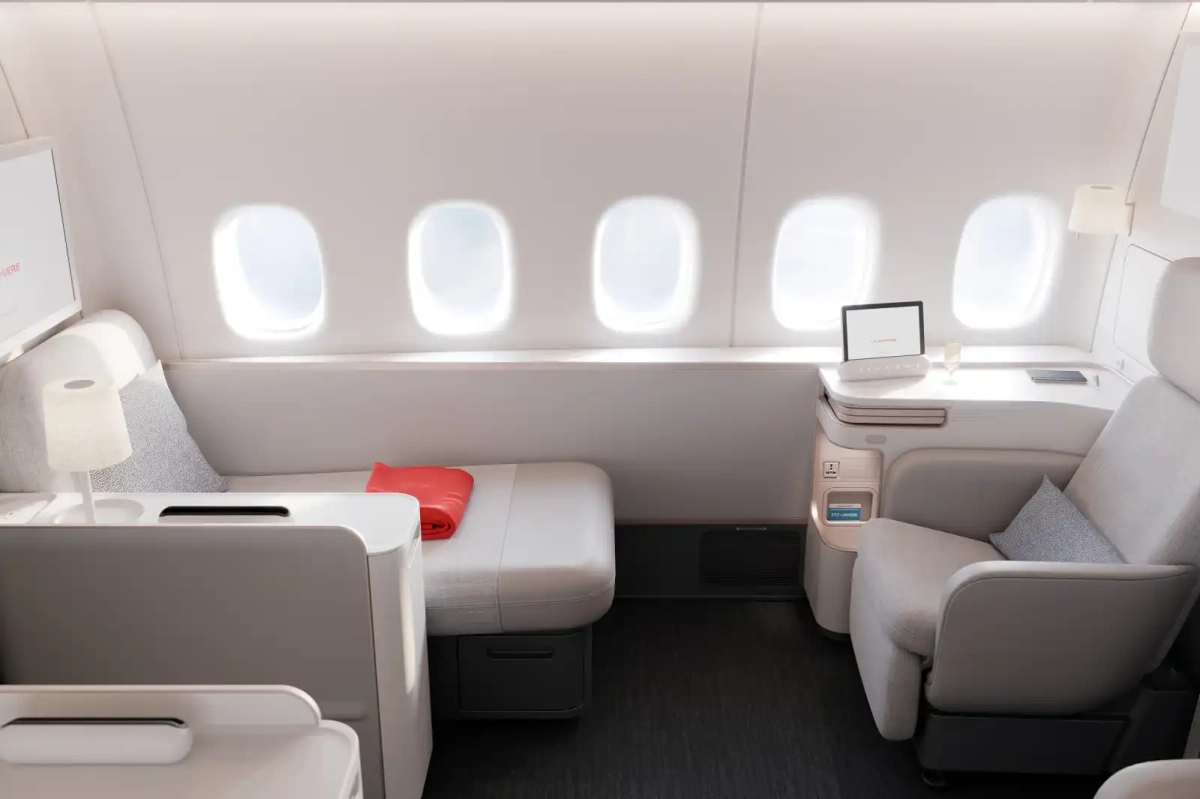 Air France въвежда новата си кабина La Première за полетите до Сан Франциско