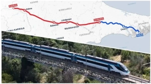 Високоскоростният влак от Истанбул стигна до границата с България