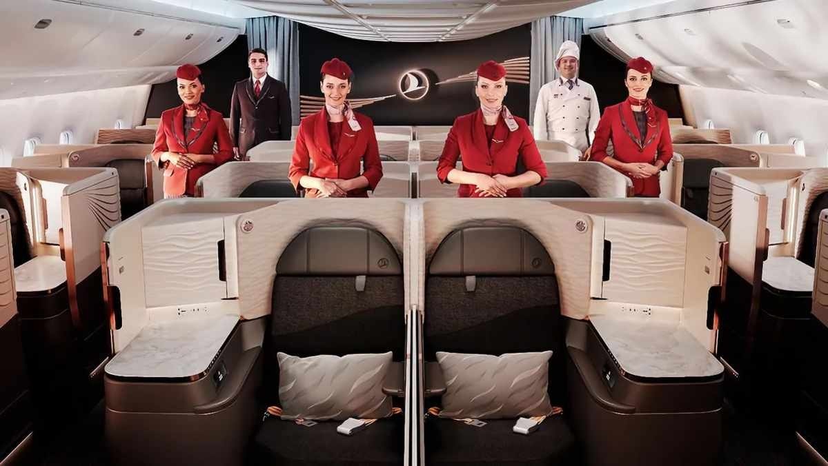 Turkish Airlines представя новата бизнес класа Crystal през ноември 2026 г.